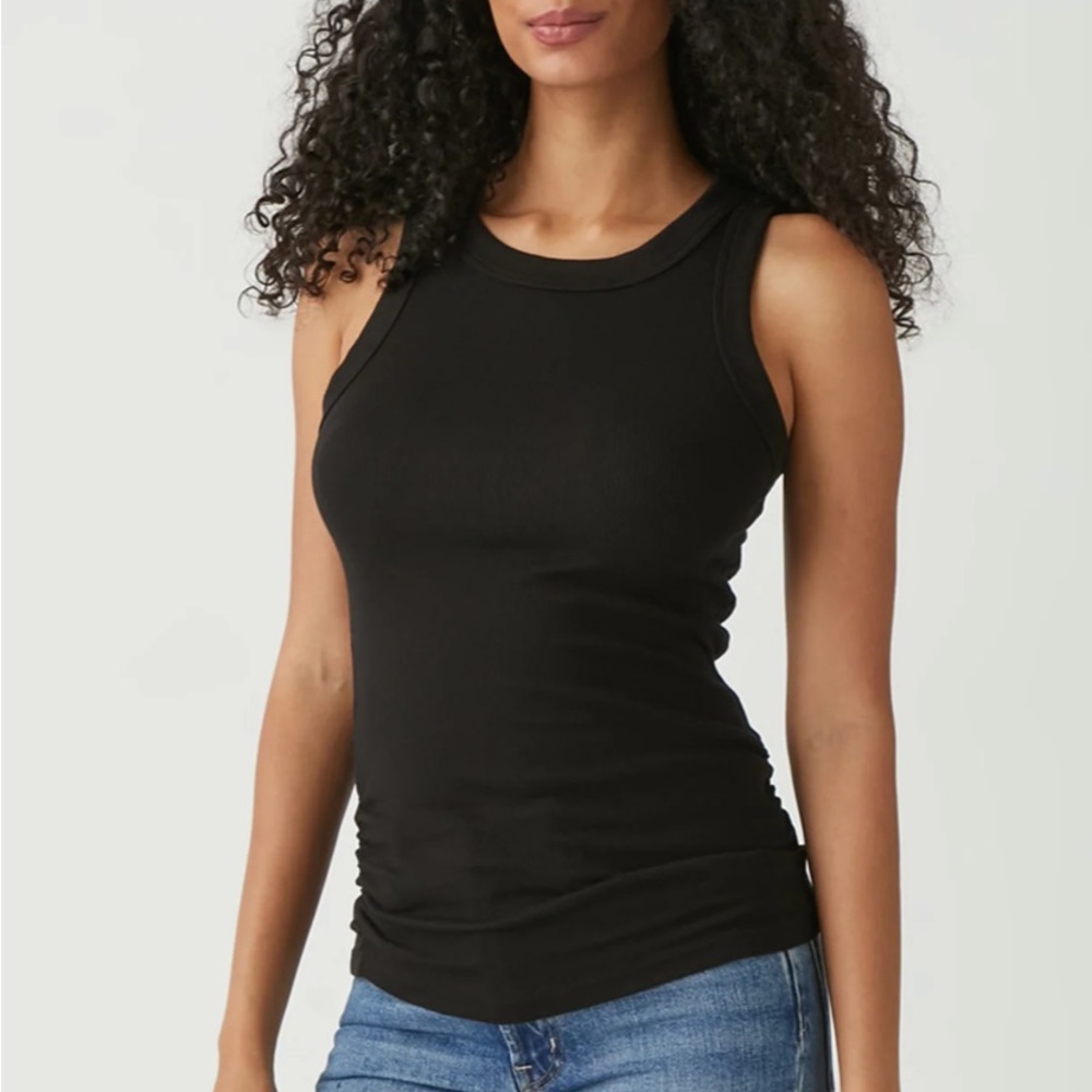 NEW Halley Ribbed Tank with Ruching